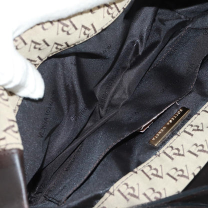 Bottega Veneta Vintage Flap Shoulder Bag Canvas, BEIGE, CANVAS, Shoulder bag