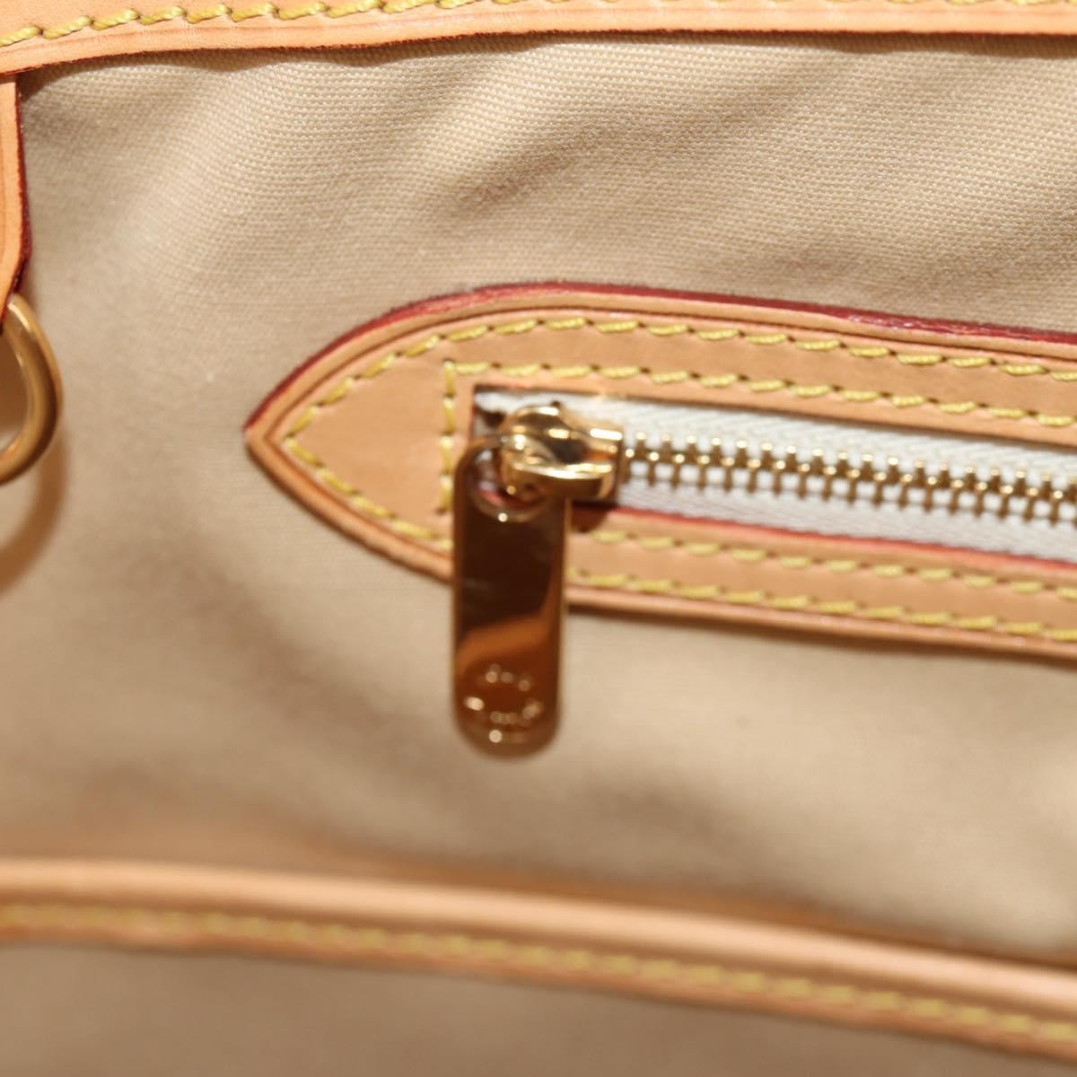 Louis Vuitton Pampelonne Handbag Damier, BEIGE, CANVAS, Shoulder bag