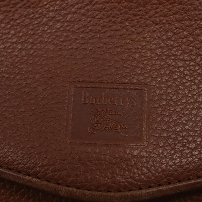 Burberry Vintage Shoulder Bag Leather, BROWN, LEATHER, Shoulder bag