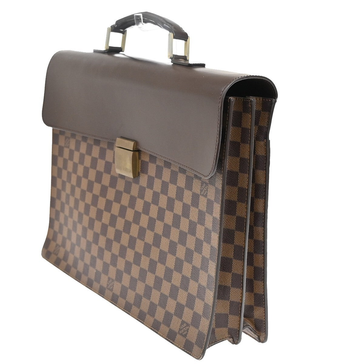 Louis Vuitton Altona Bag Damier, BROWN, CANVAS, Handbag