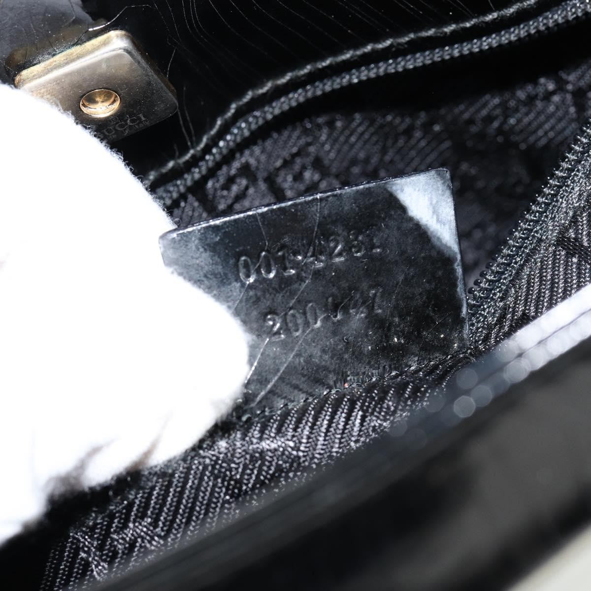 Gucci Sherry line shoulder bag Canvas, BLACK, CANVAS, Shoulder bag