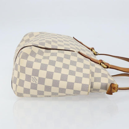 Louis Vuitton Totally Handbag Damier, WHITE, CANVAS, Tote bag