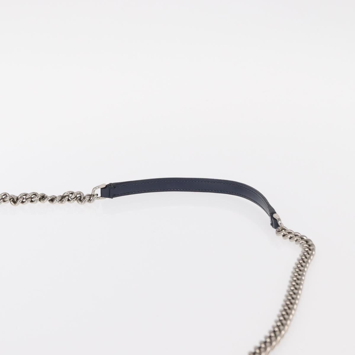 Salvatore Ferragamo Vala Handbag Leather, NAVY, DENIM_JEANS, Handbag