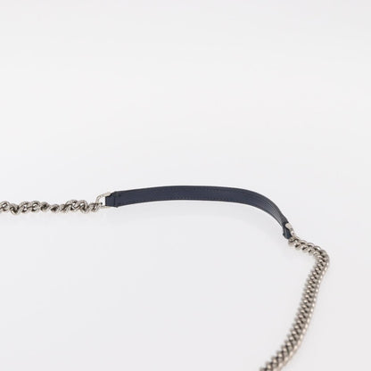 Salvatore Ferragamo Vala Handbag Leather, NAVY, DENIM_JEANS, Handbag