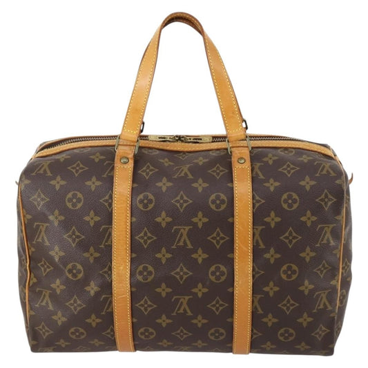 Louis Vuitton Sac Souple Handbag Monogram Canvas, BROWN, CANVAS, Travel bag