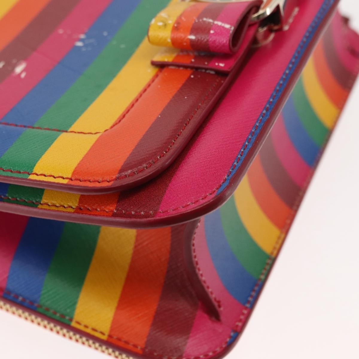 Salvatore Ferragamo Vara Bow Crossbody Bag Leather, MULTICOLOUR, LEATHER, Shoulder bag