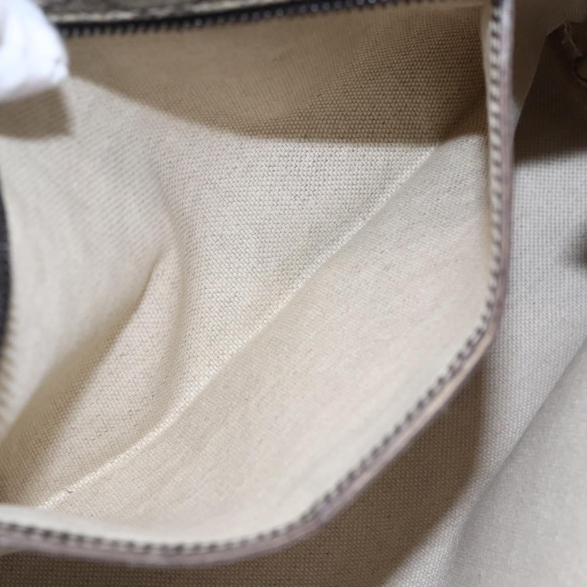 Gucci Plus Tote GG Coated Canvas with Leather, BEIGE, CANVAS, Tote bag