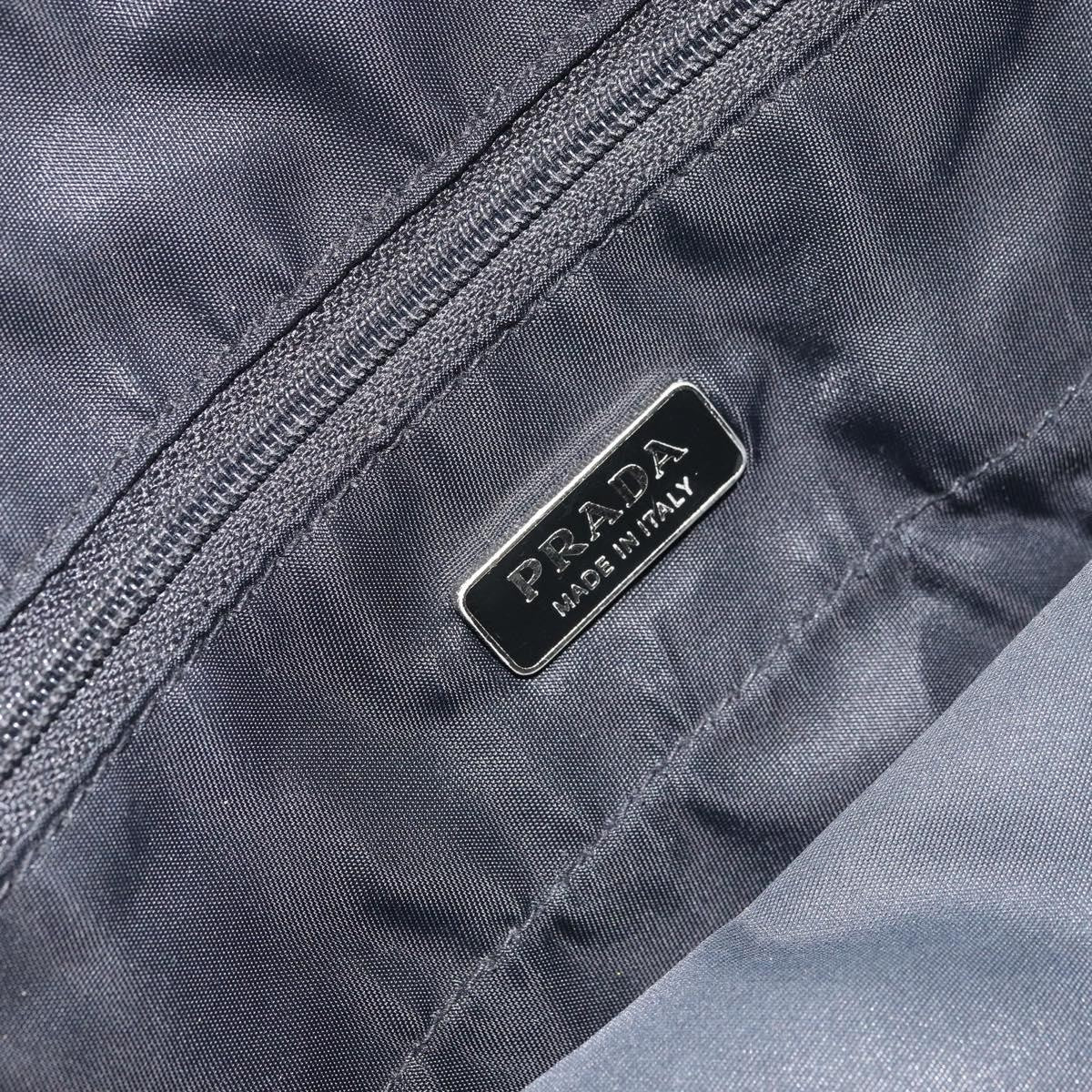 Prada Vintage Zip Tote Tessuto, BLACK, NYLON, Tote bag