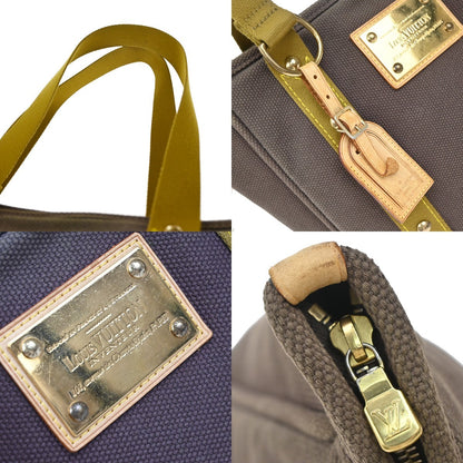 Louis Vuitton Antigua Tote Canvas, BROWN, CANVAS, Tote bag