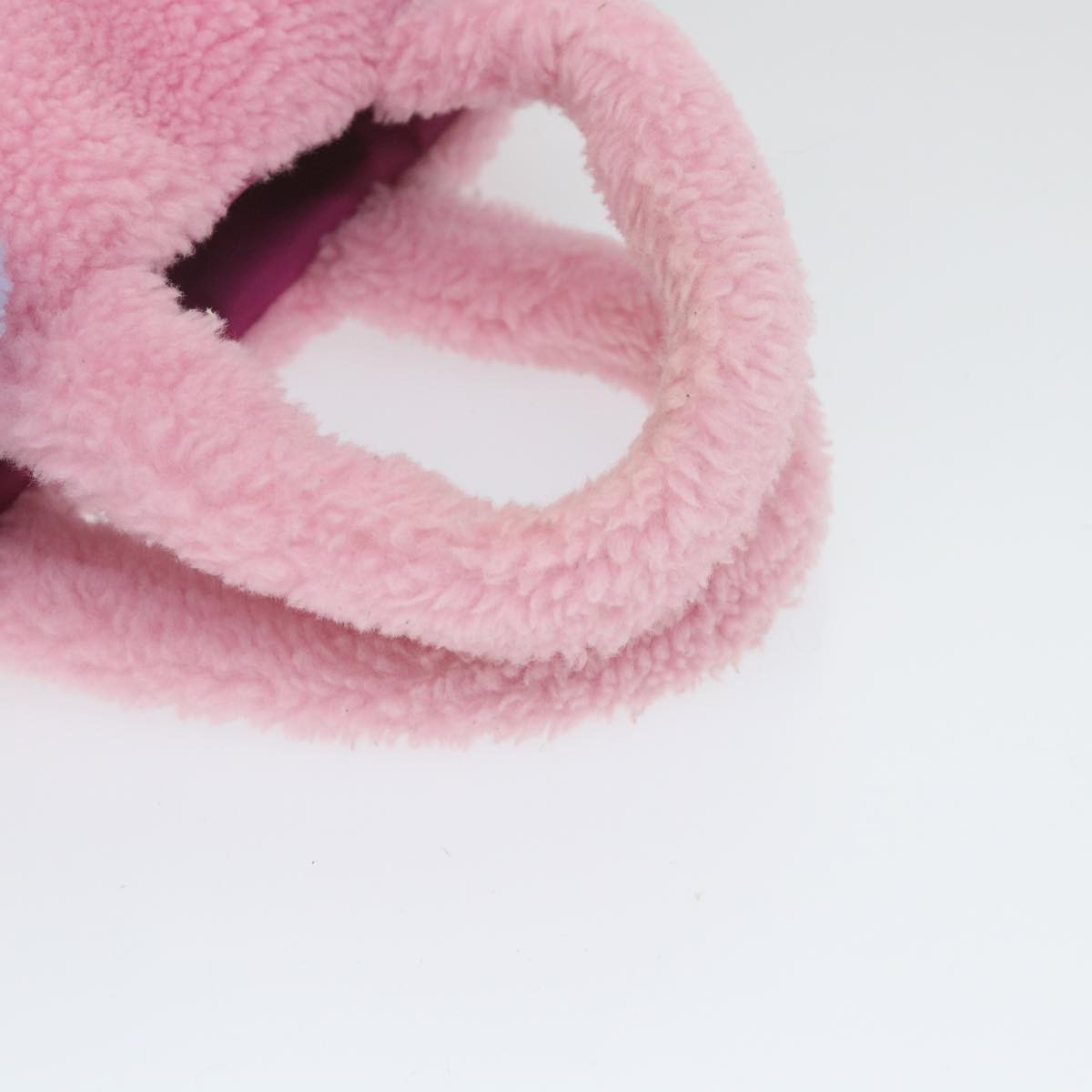 Gucci Flying Bear Handbag Wool, PINK, WOOL, Handbag