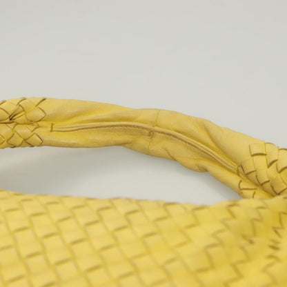 Bottega Veneta Veneta Hobo Intrecciato Nappa, YELLOW, LEATHER, Handbag