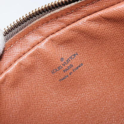 Louis Vuitton Marly Dragonne Clutch Monogram Canvas, BROWN, CANVAS, Clutche & pouche