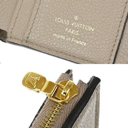 Louis Vuitton Zoe Wallet Monogram Empreinte Leather, BEIGE, LEATHER, Wallets