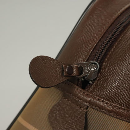 Burberry Nova Check Handbag Nova Check Canvas, BEIGE, CANVAS, Handbag