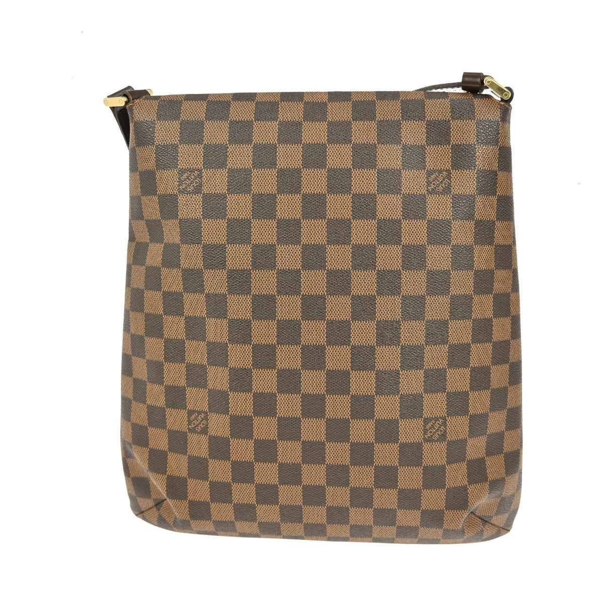 Louis Vuitton Musette Handbag Damier, BROWN, CANVAS, Shoulder bag