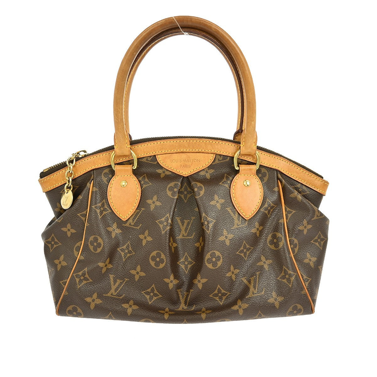 Louis Vuitton Tivoli Handbag Monogram Canvas, BROWN, CANVAS, Handbag