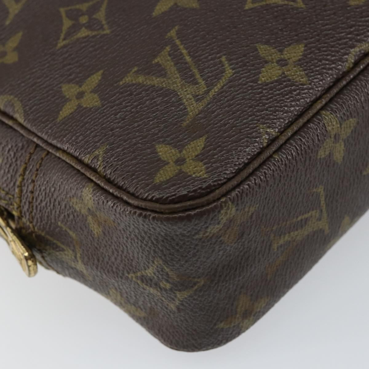 Louis Vuitton Trousse Toilette Monogram Canvas, BROWN, CANVAS, Clutche & pouche