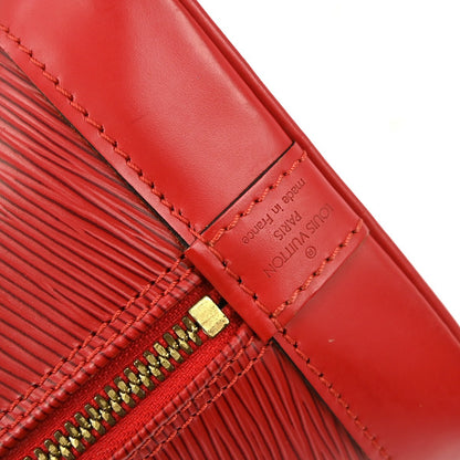 Louis Vuitton Alma Handbag Epi Leather, RED, LEATHER, Handbag