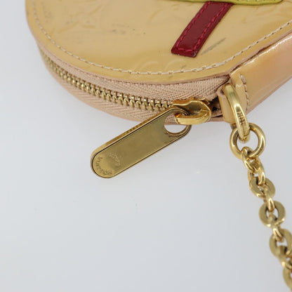 Louis Vuitton Chapeau Coin Purse Limited Edition Monogram Vernis Roses, MULTICOLOUR, PATENT_LEATHER, Clutche & pouche