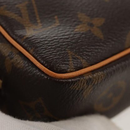 Louis Vuitton Wapity Trousse Pouch Monogram Canvas, BROWN, CANVAS, Clutche & pouche
