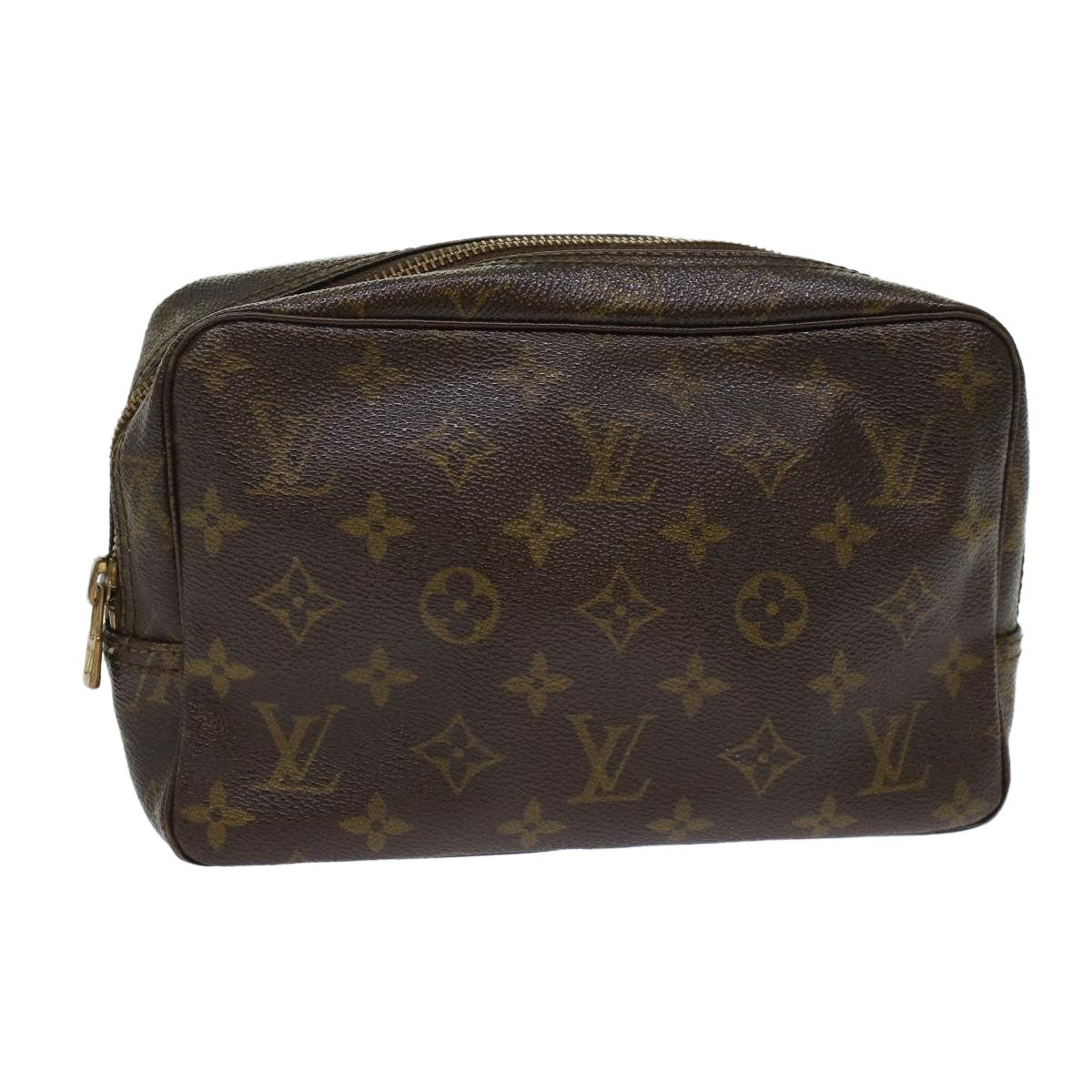 Louis Vuitton Trousse Toilette Monogram Canvas, BROWN, CANVAS, Clutche & pouche