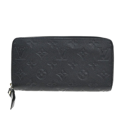 Louis Vuitton Portefeuille zippy Monogramme Empreinte Monogramme Empreinte, BLACK, LEATHER, Wallets