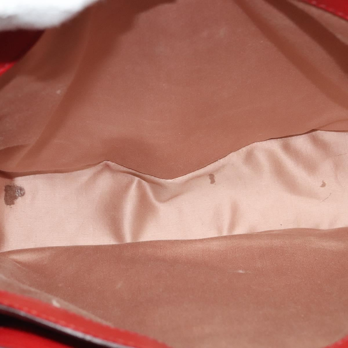 Miu Miu Madras Convertible Lock Tote Leather, RED, LEATHER, Handbag