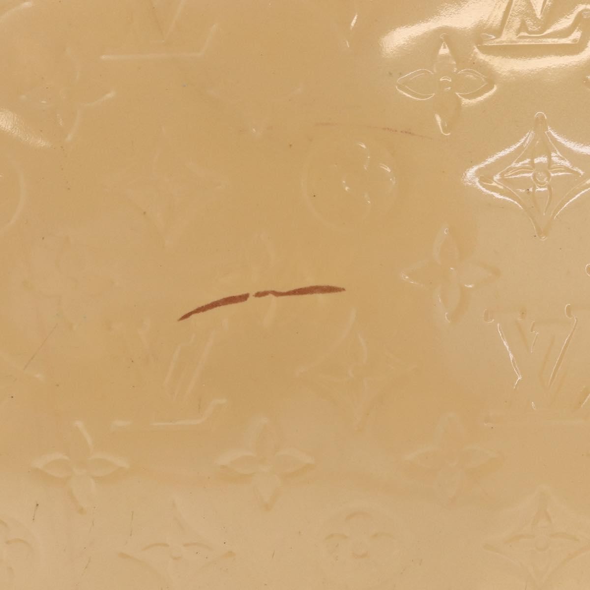 Louis Vuitton Brea Handbag Monogram Vernis, BEIGE, PATENT_LEATHER, Handbag