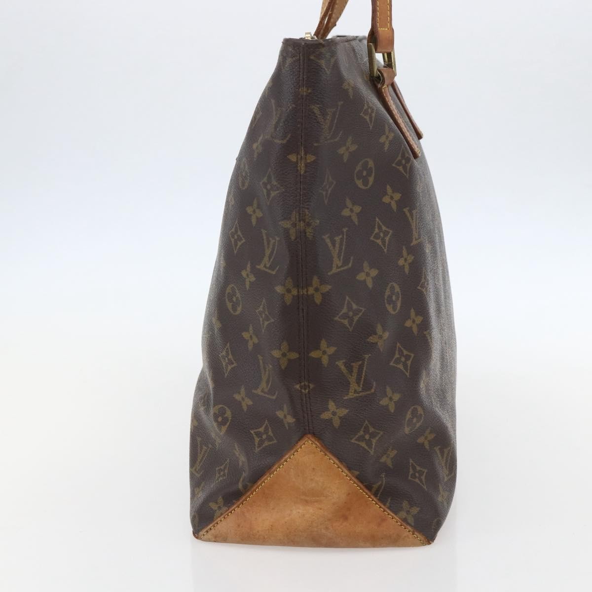 Louis Vuitton Cabas Mezzo Monogram Canvas, BROWN, CANVAS, Tote bag