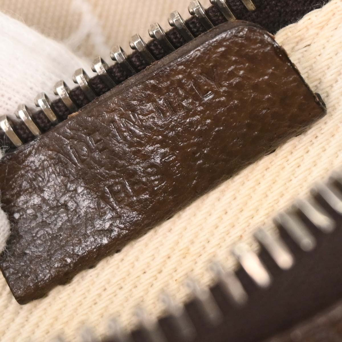 Bvlgari Logomania Shoulder Bag Canvas with Leather, BEIGE, CANVAS, Shoulder bag