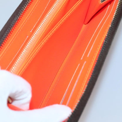 Louis Vuitton Zippy Wallet NM Monogram Graffiti, ORANGE, CANVAS, Wallets