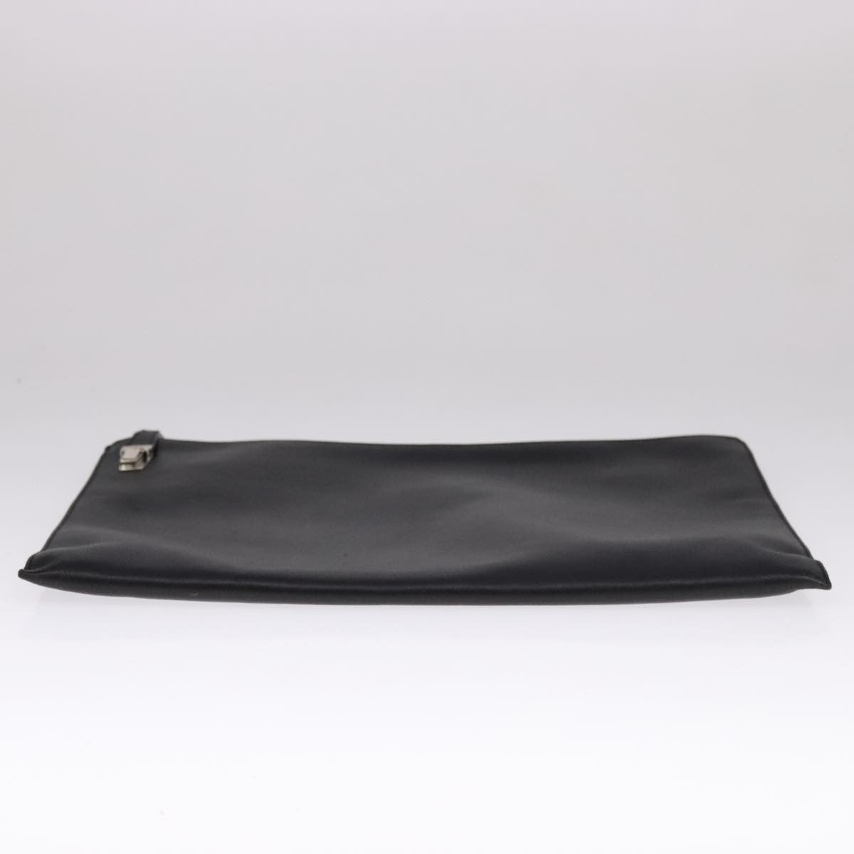 Prada Vintage Pouch Leather, BLACK, LEATHER, Clutche & pouche