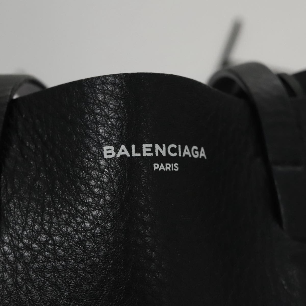 Balenciaga Everyday Tote Leather, BLACK, LEATHER, Tote bag