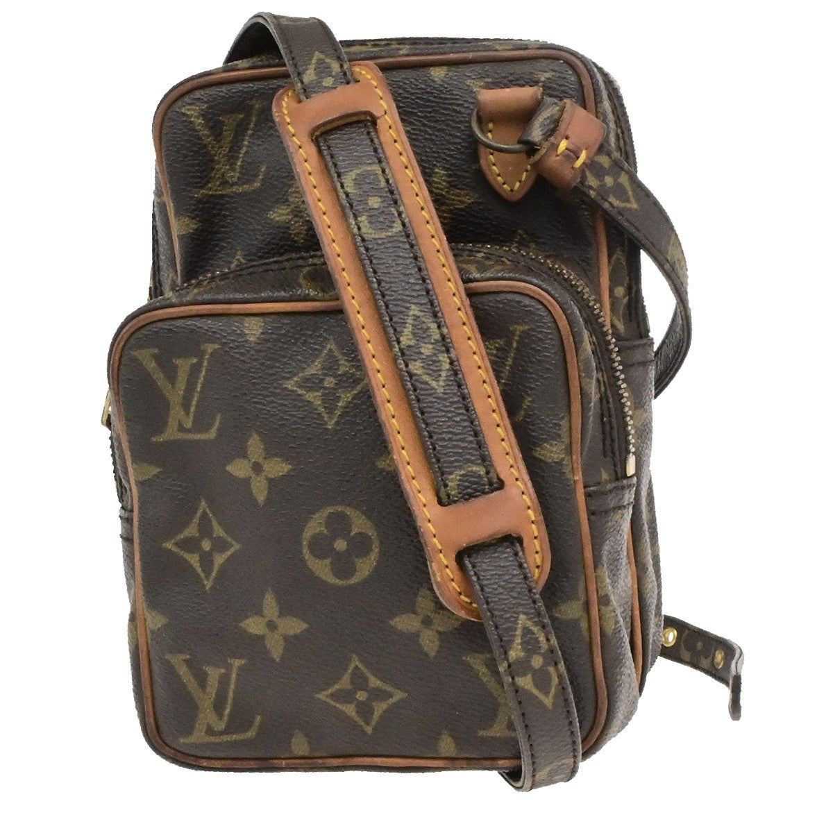 Louis Vuitton Amazone Bag Monogram Canvas, BROWN, CANVAS, Crossbody bag