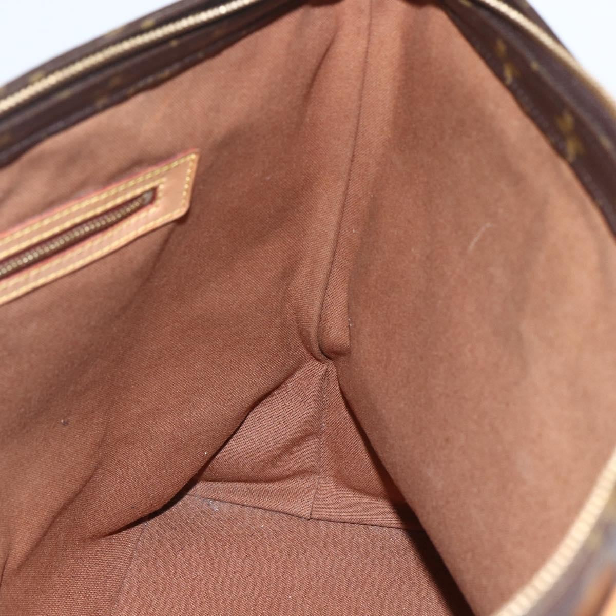 Louis Vuitton Cabas Mezzo Monogram Canvas, BROWN, CANVAS, Tote bag