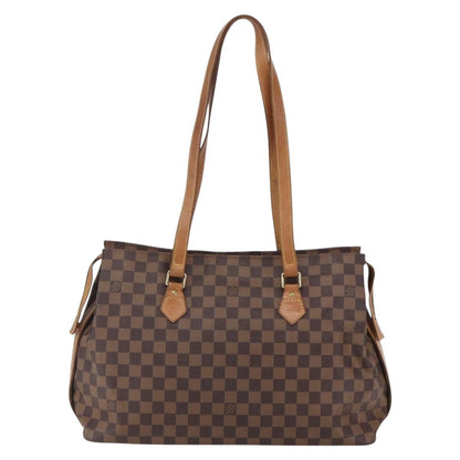 Louis Vuitton Chelsea Handbag Centenaire Damier, BROWN, CANVAS, Tote bag