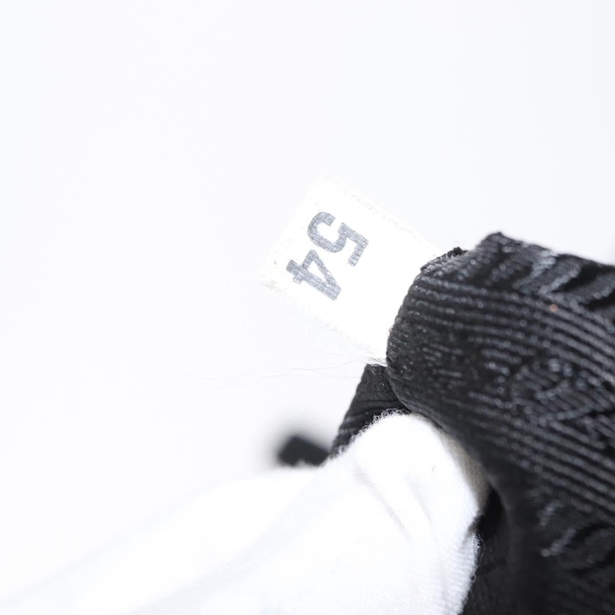 Prada Vela Double Front Pocket Backpack Tessuto with Saffiano Leather, BLACK, NYLON, Backpack