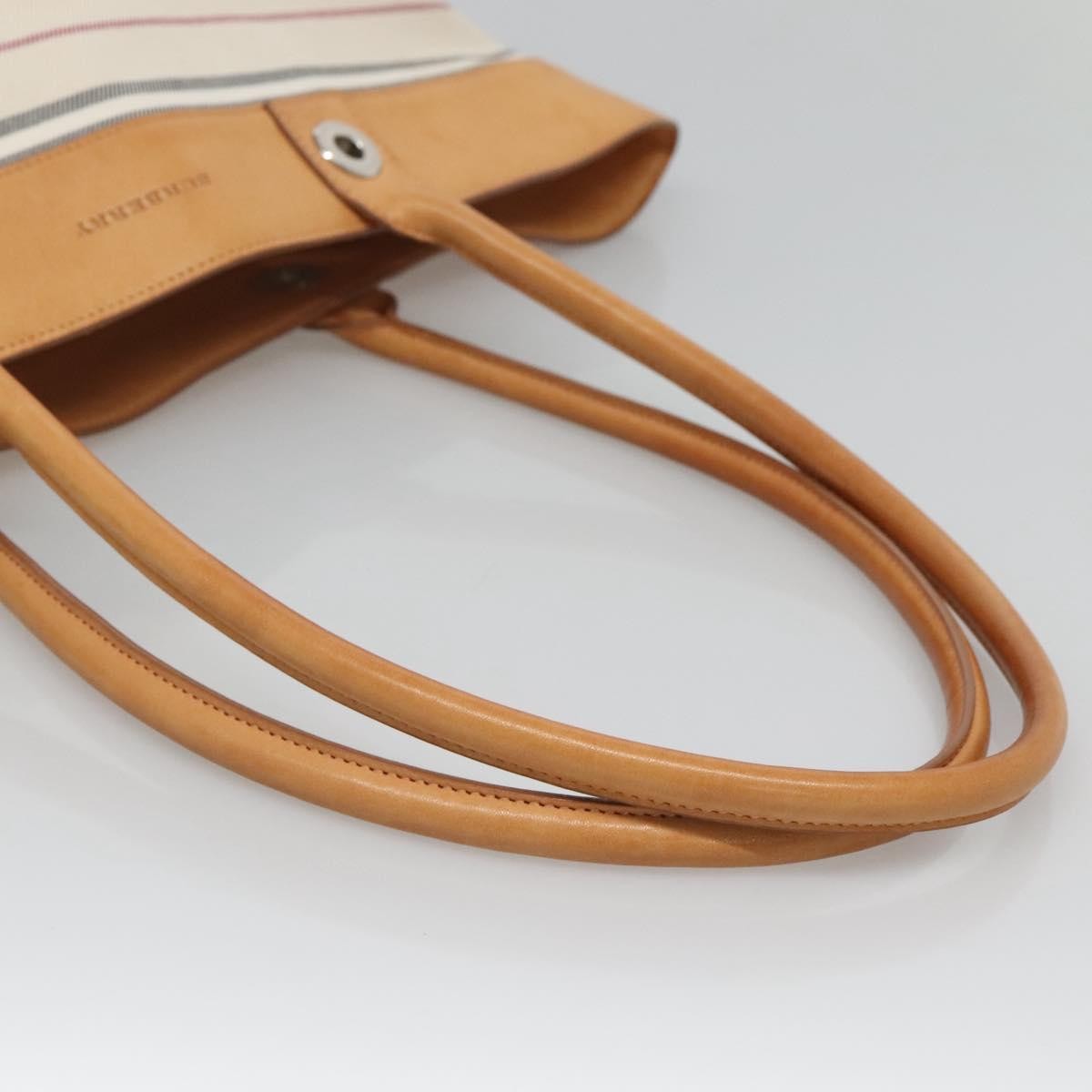 Burberry Nova check Shoulder bag Canvas, ECRU, CANVAS, Shoulder bag