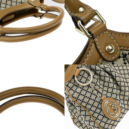 Gucci Sukey Tote Diamante Canvas, BROWN, CANVAS, Shoulder bag