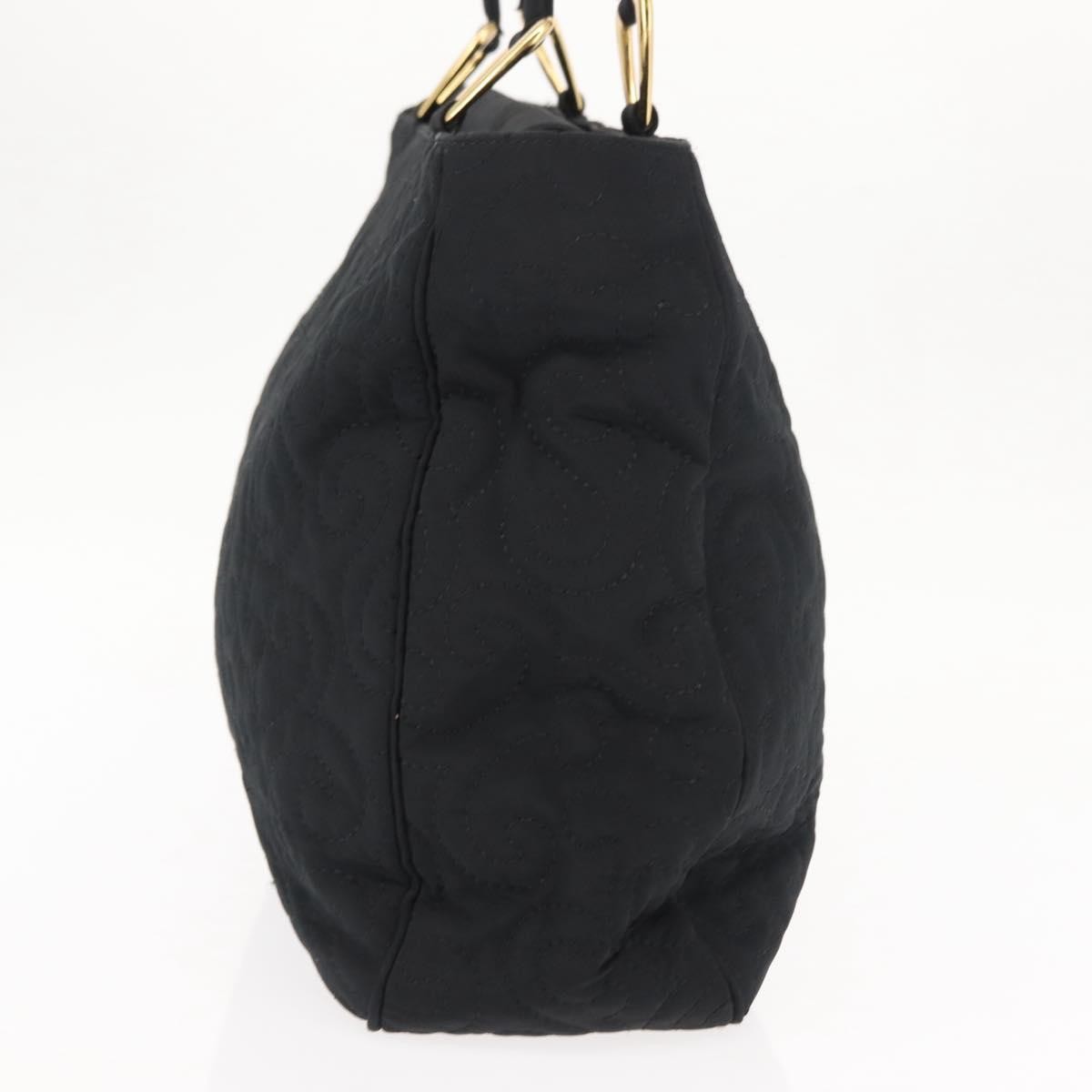 Saint Laurent Vintage Shoulder Bag Nylon, BLACK, NYLON, Tote bag