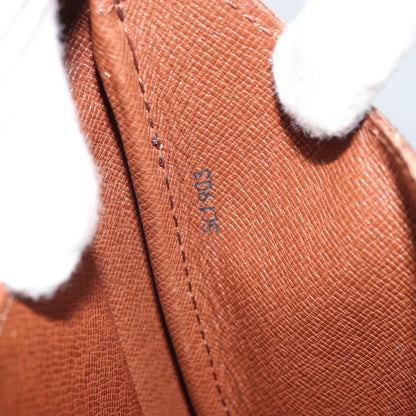 Louis Vuitton Cartouchiere Handbag Monogram Canvas, BROWN, CANVAS, Shoulder bag
