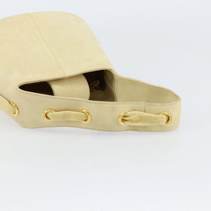 Salvatore Ferragamo Vala Handbag Suede, GOLD, SUEDE, Handbag