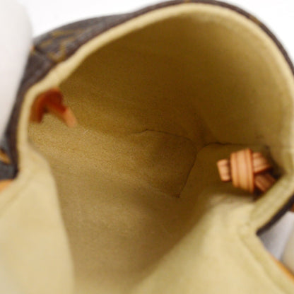 Louis Vuitton Cancun Pochette Monogram Canvas, BROWN, CANVAS, Clutche & pouche