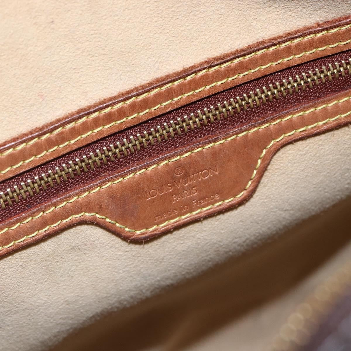 Louis Vuitton Looping Handbag Monogram Canvas, BROWN, CANVAS, Shoulder bag