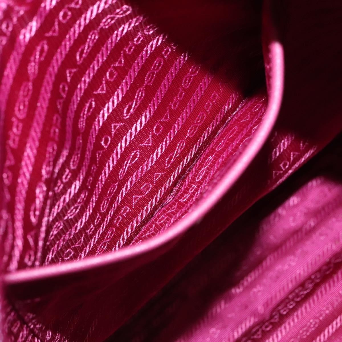 Prada Convertible Front Pocket Tote Tessuto, PINK, NYLON, Tote bag