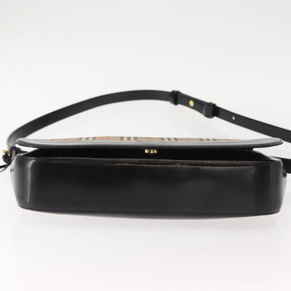 Burberry Nova check Shoulder bag Canvas, BEIGE, CANVAS, Shoulder bag