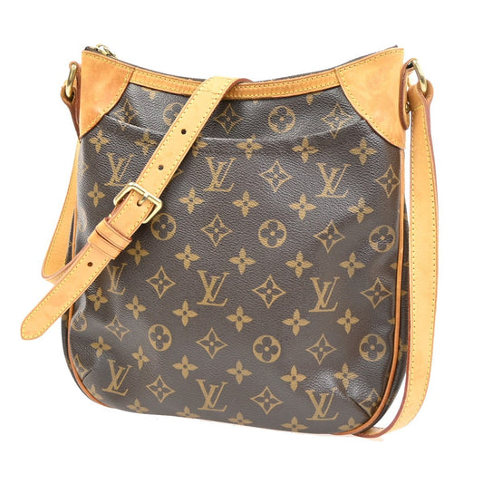 Louis Vuitton Odeon Handbag Monogram Canvas, BROWN, CANVAS, Shoulder bag