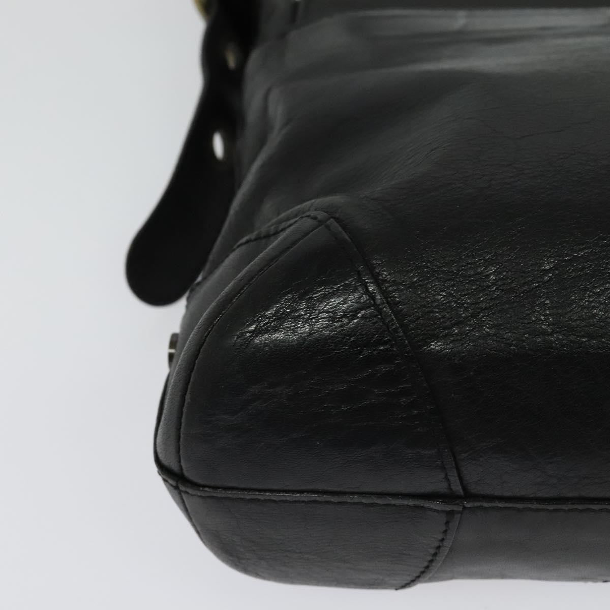 Chloe Vintage Flap shoulder bag Leather, BLACK, LEATHER, Shoulder bag