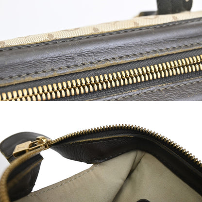 Louis Vuitton Josephine Handbag Mini Lin, KHAKI, CANVAS, Shoulder bag