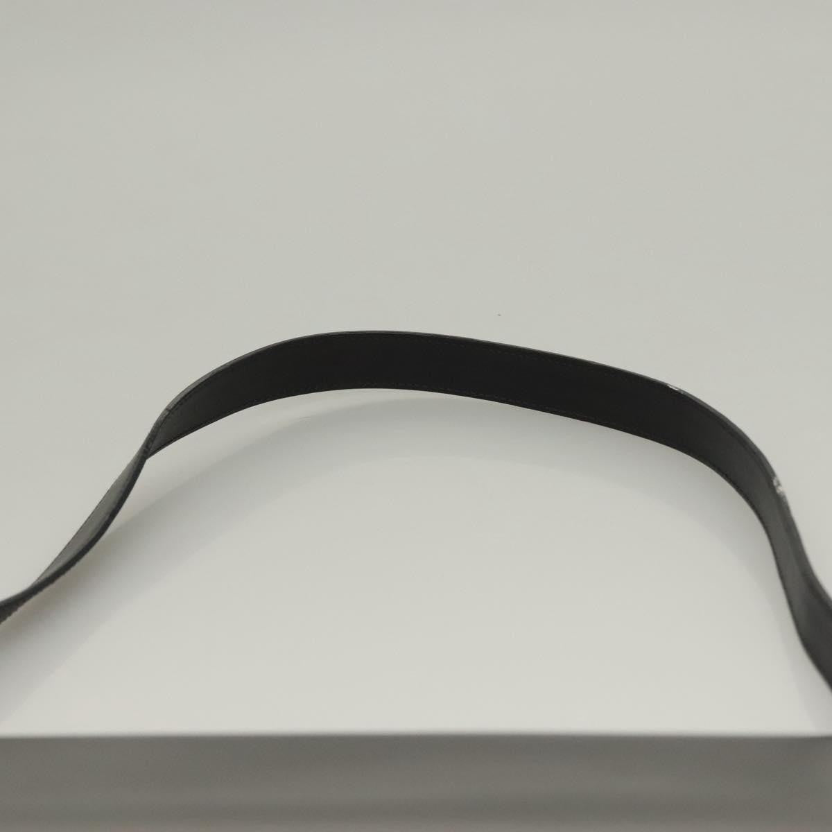 Gucci Vintage Shoulder Bag Leather, GRAY, LEATHER, Shoulder bag